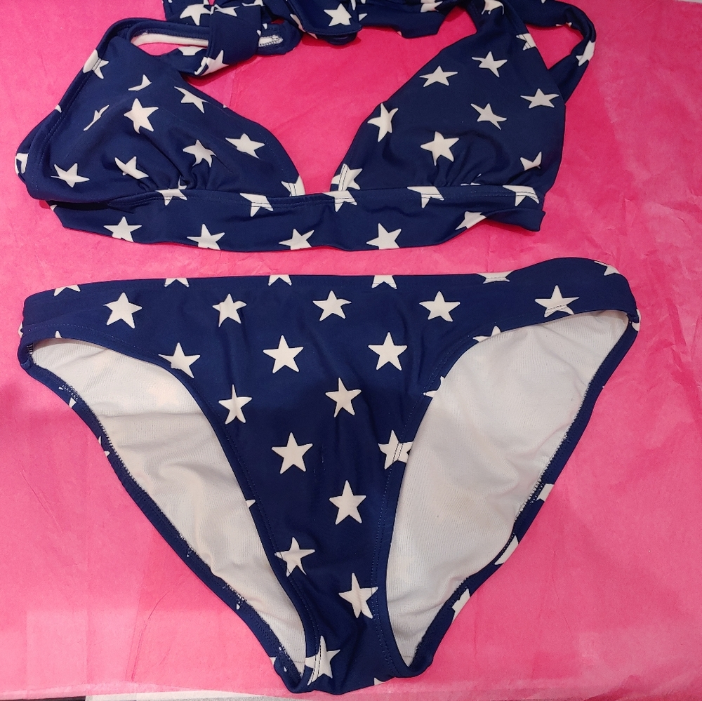 Faded Glory stars bikini 🇺🇸.